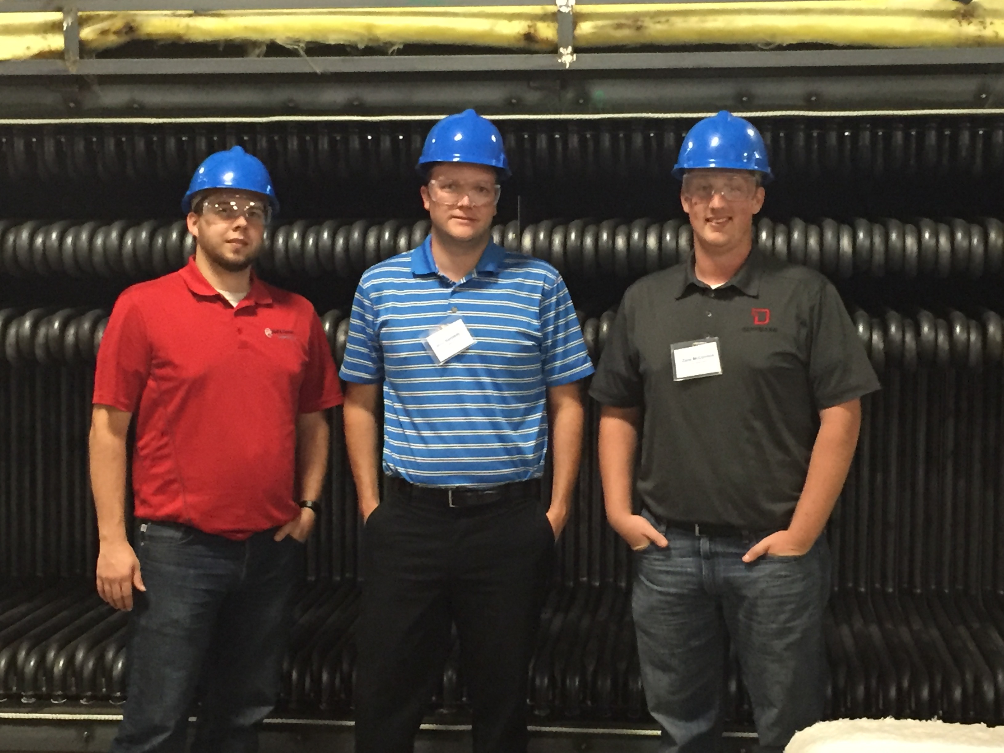 Inside Sales Team Visits Bryan Boiler Factory
