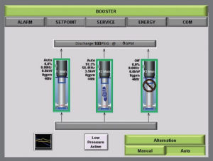 Screen shot of booster