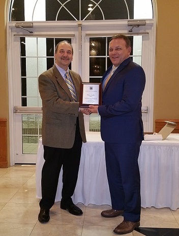 Chris Lieder Receives the L Glen Shields Award