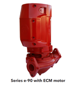 Bell & Gossett e90 series centrifugal pump ECM Motor