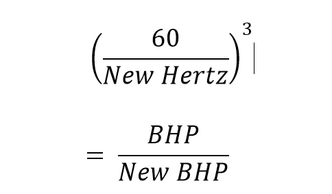 HVAC Centrifugal Pump Speed