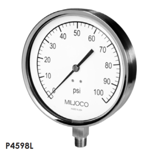 Miljoco Pressure Gauge P4598L