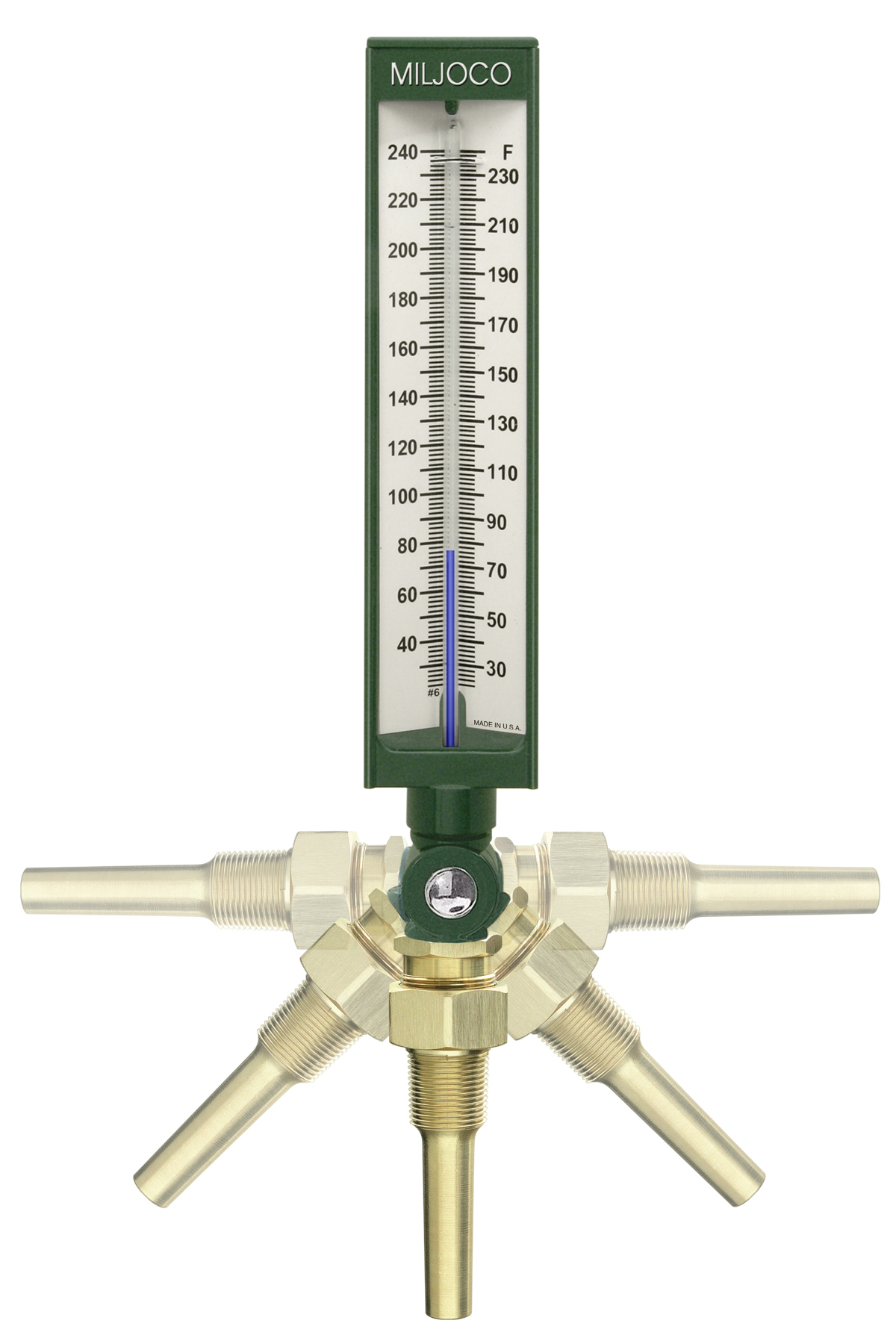 Thermometers for Hydronic HVAC and Plumbing Systems