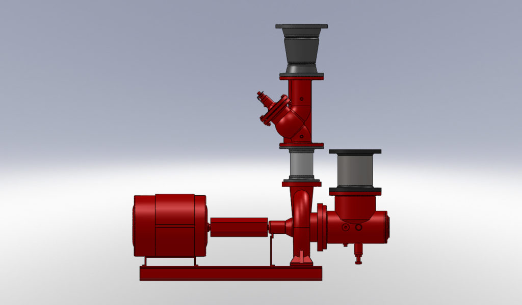 pump suction sides