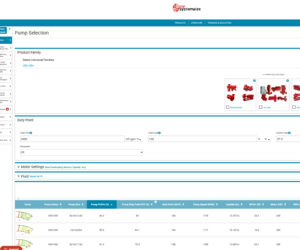 systemwize pump curve