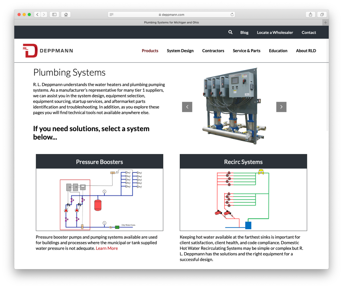 plumbing system design efficiency