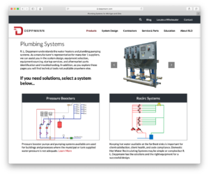 Plumbing System page on R.L. Deppmann's Website