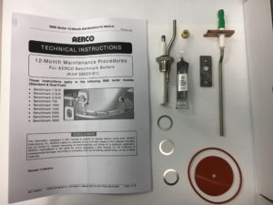 One year Aerco Maintenance kit