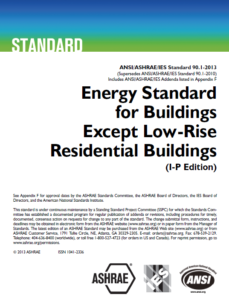 ASHRAE Energy Standards Domestic