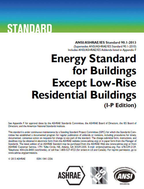 ASHRAE 90.1 Standard & Michigan Energy Code