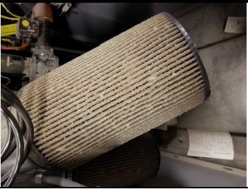 Dirty Aerco filter