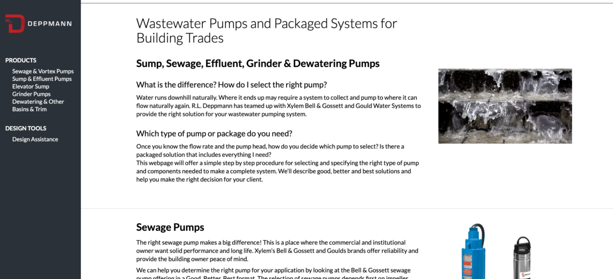 Sump and Sewage