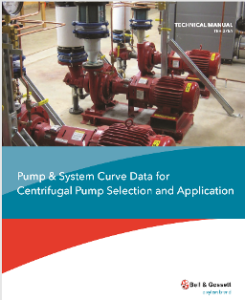 Pump & System Curve Data for Centrifugal Pump Selection and Application