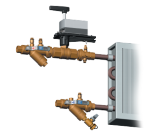 Terminal unit coil piping packages