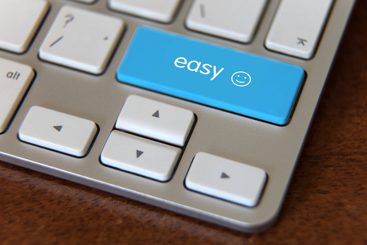 Easy Button Computer Keyboard