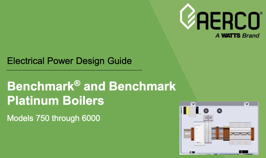 Aerco Benchmark & Platinum Benchmark Boilers (Diagram)