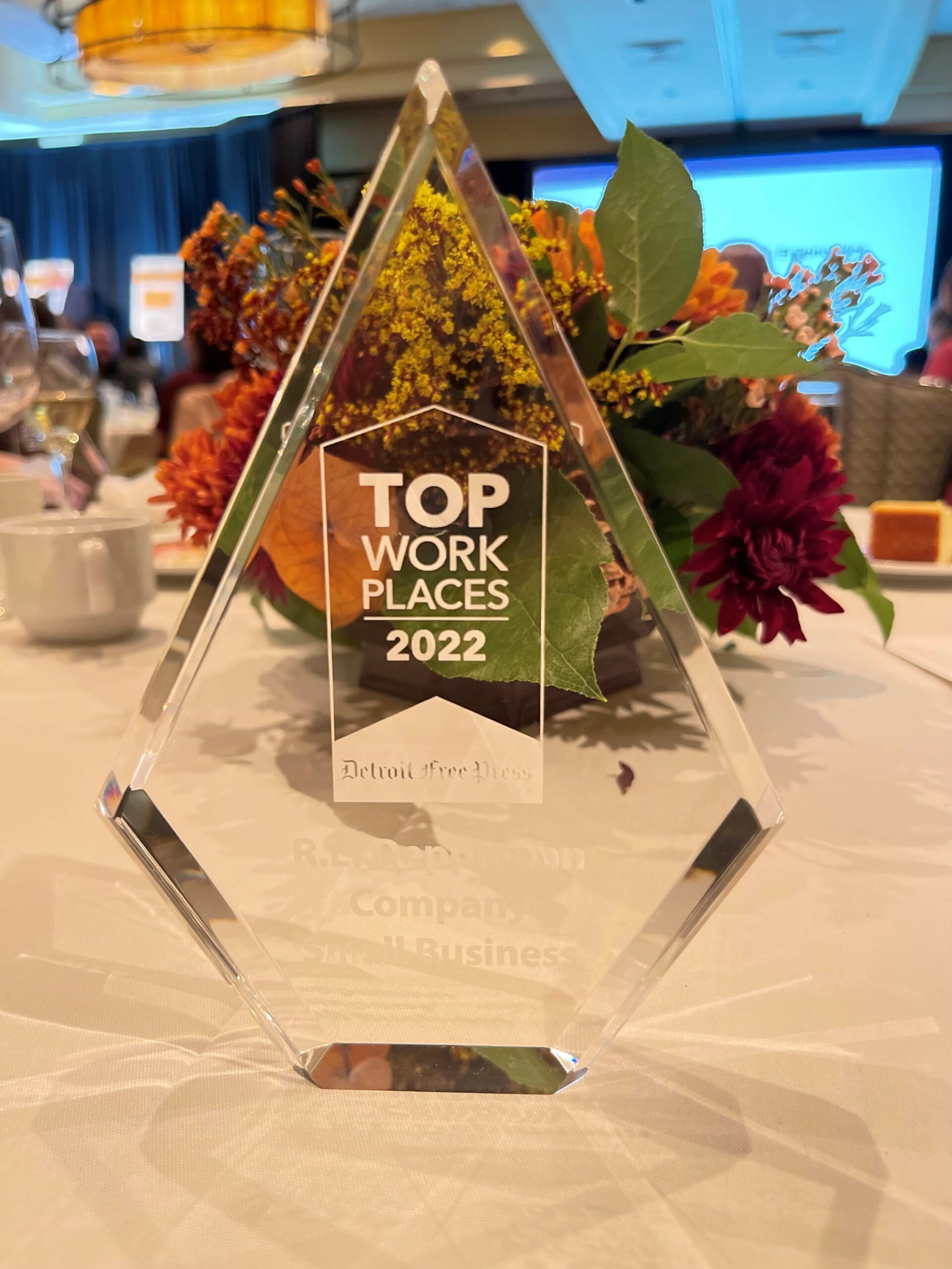 Featured image for “R.L. Deppmann Company Wins 2022 Top Workplace Award”