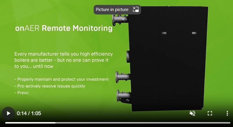 screenshot of Aerco's remote monitoring video. 